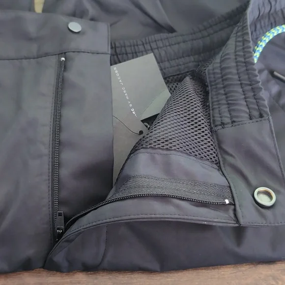 Marc Jacobs Black Swim Trunks NWT Size XS - Picture 4 of 11